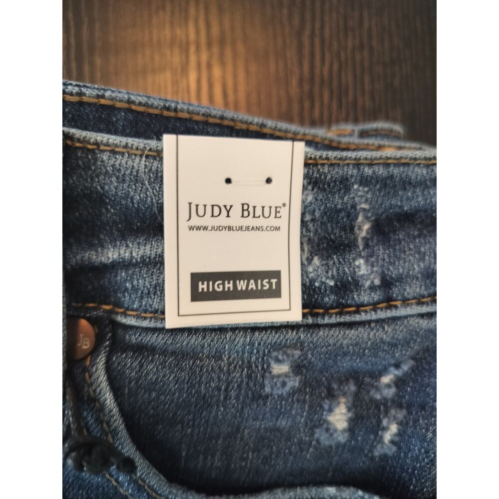 Judy Blue JB88776DK Jeans Size 1/25 High Waist Slim Fit Tummy Control - Picture 8 of 11